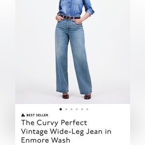 Madewell Curvy Perfect Vintage denim